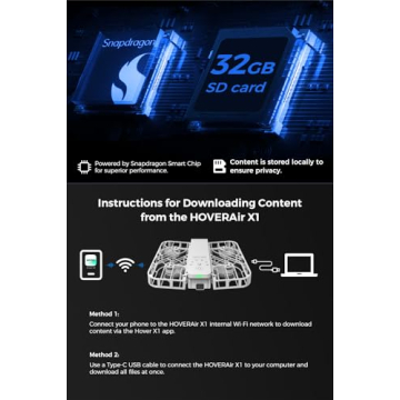 HOVERAir X1 Self-Flying Drone with 2.7K Camera