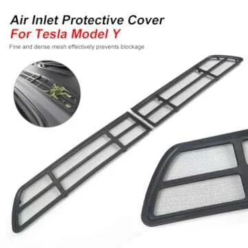 BOHISEN Air Intake Protective Cover for Tesla Model Y 2022 2023 2024 Air Vent Cover Air Intake Vent ...