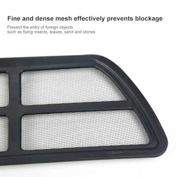 BOHISEN Air Intake Protective Cover for Tesla Model Y 2022 2023 2024 Air Vent Cover Air Intake Vent Grille Cover (Black)