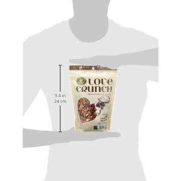 Love Crunch Premium Organic Granola Chocolate Lovers Variety Bundle