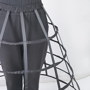 Versatile ARTYME 5 Hoops Pannier Petticoat for Women