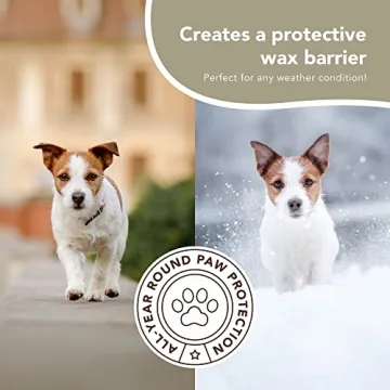 Natural Dog Company PawTection Balm for Dogs - Lick-Safe Winter Protection