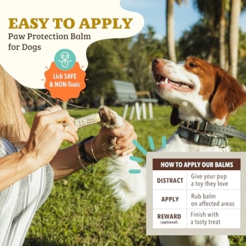 Natural Dog Company PawTection Balm for Dogs - Lick-Safe Winter Protection