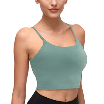 Arlumi Longline Camisole Crop Tank - Fashionable & Comfortable Bra