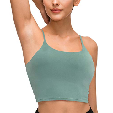 Arlumi Longline Camisole Crop Tank - Fashionable & Comfortable Bra