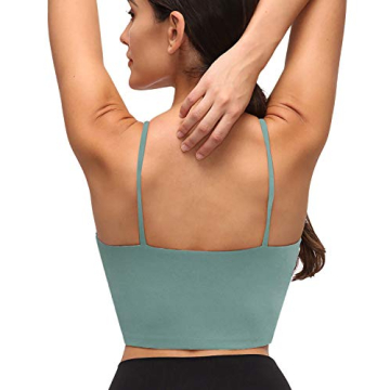 Arlumi Longline Camisole Crop Tank - Fashionable & Comfortable Bra
