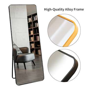 Stylish WFGEJU Full Length Standing Mirror for Home Decor