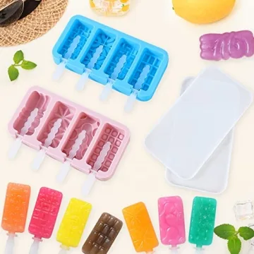 Silicone Popsicle Molds - Love & Braided Shape Set