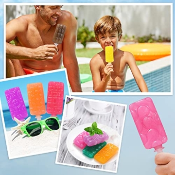 Silicone Popsicle Molds - Love & Braided Shape Set