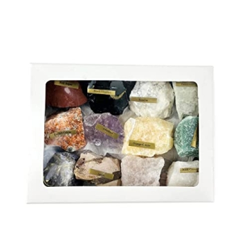 Natural Gemstone Mix 10-15 Raw Crystals Great Gift