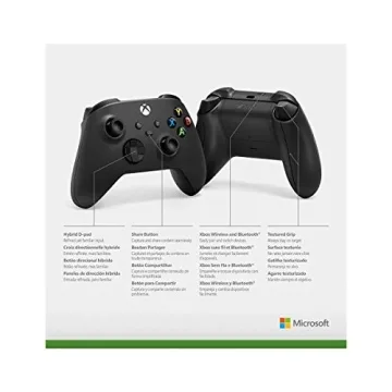 Xbox Core Controller - Carbon Black for Gamers