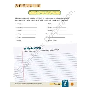 Evan-Moor Daily Summer Activities, Grade 5-6 Workbook, Prevent Learning Loss, Reading Comprehension, Writing, Math, Grammar, Punctuation, Spelling, Multiplication, Division, Fractions, Geography, Maps