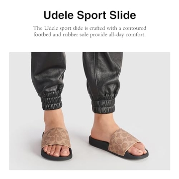 Shop Coach Women's Udele Slides for Ultimate Summer Comfort