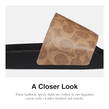 Shop Coach Women's Udele Slides for Ultimate Summer Comfort