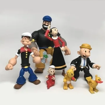 Boss Fight Studio Popeye Action Figure with Accessories