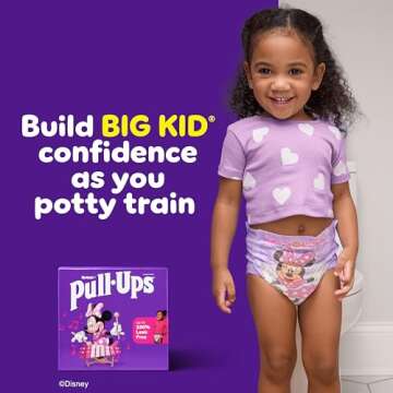 Reliable Pull-Ups Girls' Potty Training Pants - Size 2T-3T