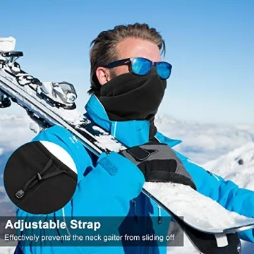 MZTDYTL Adjustable Neck Gaiter - Winter Face Mask for All