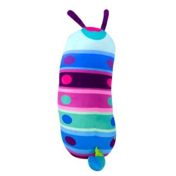 Cats vs Pickles - Hugger - Caterpillar - 17" Super-Soft and Huggable Plush! The Perfect Cuddle Buddy...