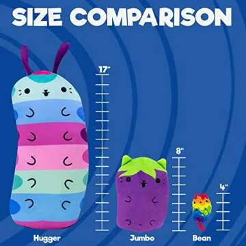 Cats vs Pickles Caterpillar Hugger - 17" Plush Buddy!