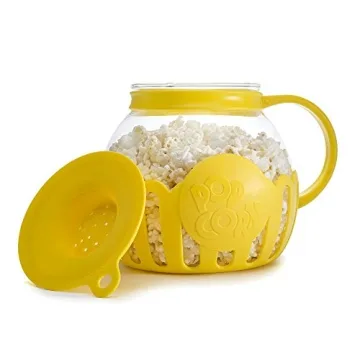 Ecolution Microwave Popcorn Popper with Temperature Safe Glass
