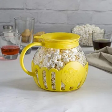 Ecolution Microwave Popcorn Popper with Temperature Safe Glass