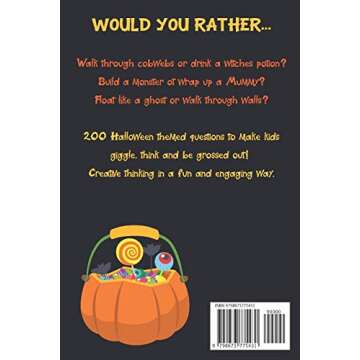 Would You Rather? Halloween: 200 Spooky and Silly Questions For Fun Family Games For All Ages (Would...