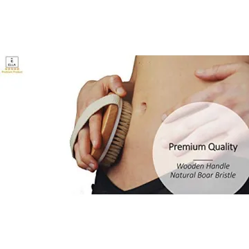ELLA Bamboo Dry Brush Lymphatic Drainage & Cellulite Care