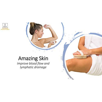 ELLA Bamboo Dry Brush Lymphatic Drainage & Cellulite Care