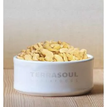 Terrasoul Superfoods Organic Raw Cashews (Mylk Grade), 2 Lbs, Premium Quality for Snacking, Desserts, Cashew Milk and Nut Butter Making