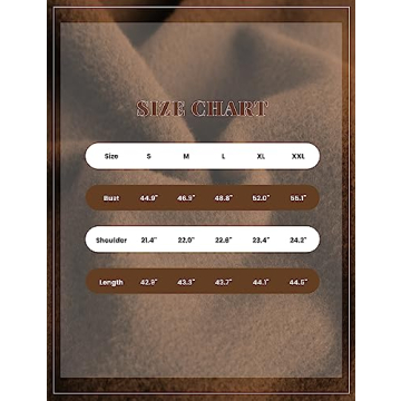 UANEO Women's Wool Blend Oversized Trench Coat Winter