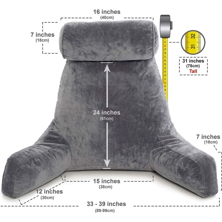 Comfortable Backrest Reading Bed Rest for Relaxation