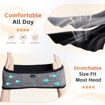 Comfortable Bluetooth Sleep Headphones for All-Day Use