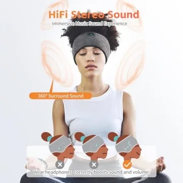 Comfortable Bluetooth Sleep Headphones for All-Day Use