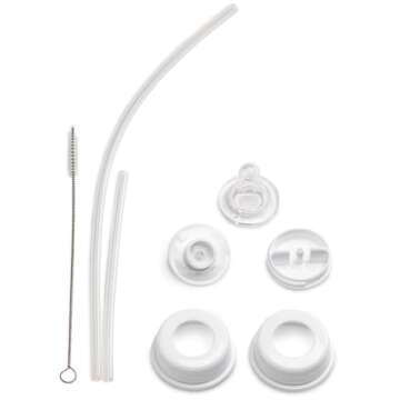 Hands-Free Baby Bottle - Anti-Colic Self Feeding 9 oz Baby Bottle Nursing System with Fast Flow Nipp...