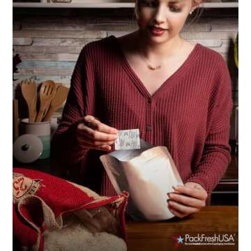 PackFreshUSA Oxygen Absorber - 25 Count for Long-Term Storage