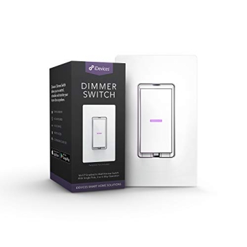 iDevices Dimmer Switch - Wi-Fi enabled smart dimmer switch