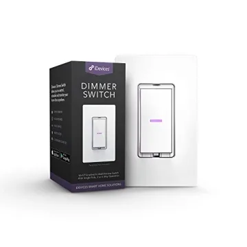 iDevices Dimmer Switch - Wi-Fi enabled smart dimmer switch