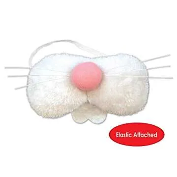 Beistle Plush Bunny Nose for Easter & Halloween Fun