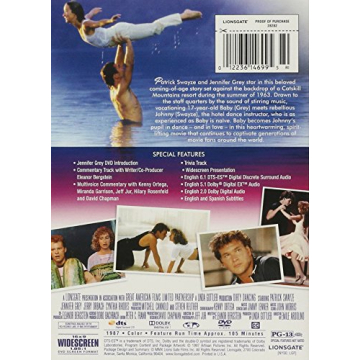 Dirty Dancing Timeless Classic DVD for All Ages