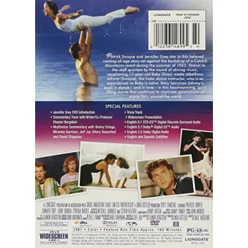Dirty Dancing Timeless Classic DVD for All Ages