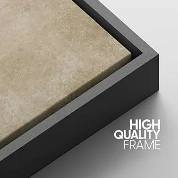 IDEA4WALL Framed Canvas Print Wall Art Girls Bedroom Decor Trendy Horse Portrait Posters Animals Illustrations Modern Art Rustic Scenic Dorm Room for Living Room, Bedroom, Office - 24"x36" Black