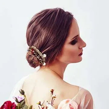 Elegant 9 Pcs Boho Handmade Hair Accessories Set