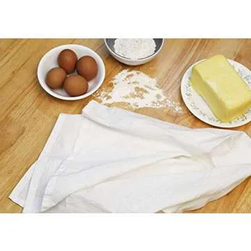 Organic Cotton Flour Sack Towels Set of 12 for Every Kitchen