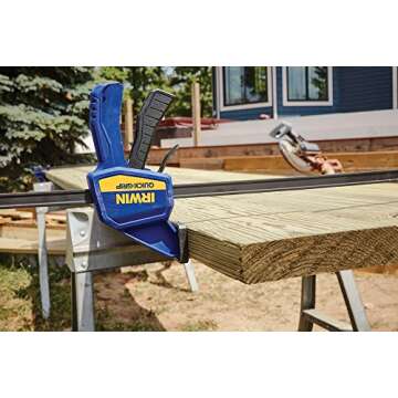 IRWIN QUICK-GRIPOne-Handed Bar Clamp, Medium-Duty, 36", 1964741
