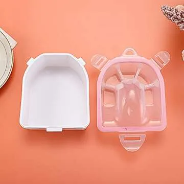 Nail Soaking Bowl Set with Stainless Steel Tools for Manicures