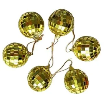 12 Pcs 2-Inch Mirror Disco Balls for Parties and Weddings
