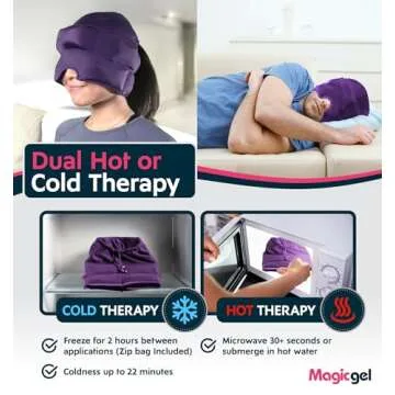 Magic Gel Migraine Relief Cap - Headache & Pain Relief