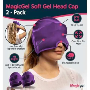 Magic Gel Migraine Relief Cap - Headache & Pain Relief