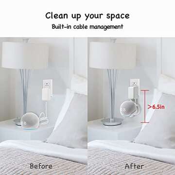 ZUOLACO Wall Mount Holder for Dot 4th/5th Generation