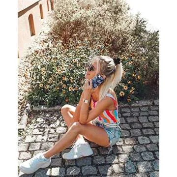 CharmLeaks Women’s Colorful One Piece Swimsuit - Summer Ready